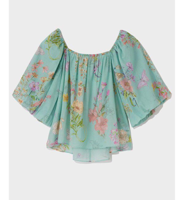 Grace Class「ボタニカルドレープブラウス」|シャツ・ブラウス|