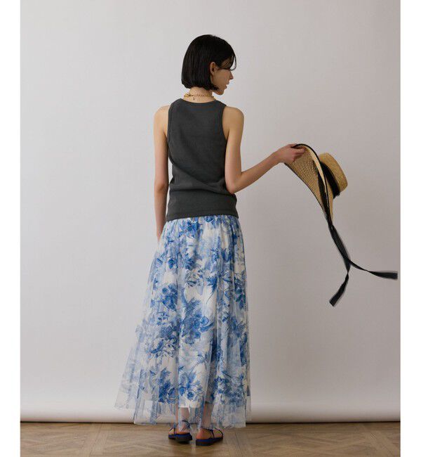 Diagram「シャドーフラワープリントスカート」|スカート|