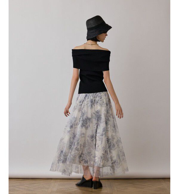 Diagram「シャドーフラワープリントスカート」|スカート|