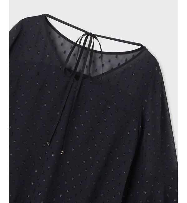 GRACE CONTINENTAL「フィルムジャガードフリルトップ」|シャツ・ブラウス|