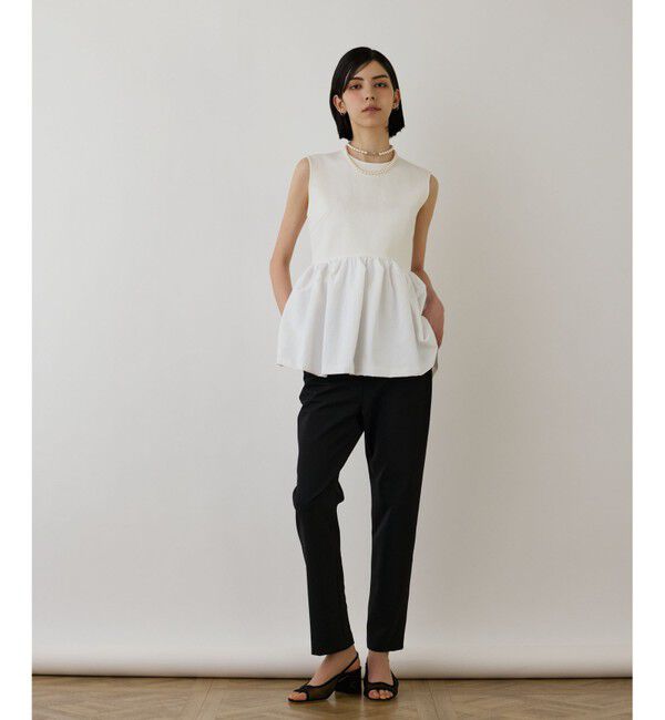 GRACE CONTINENTAL「タフタペプラムトップ」|その他|