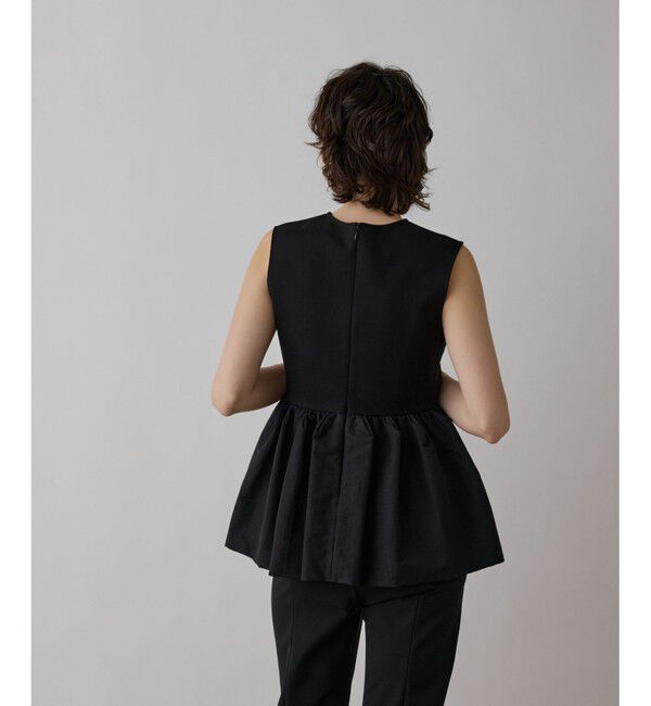 GRACE CONTINENTAL「タフタペプラムトップ」|その他|