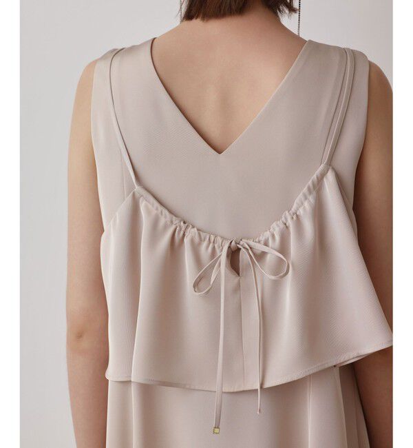 Diagram「サテンレイヤードワンピース」|ワンピース|