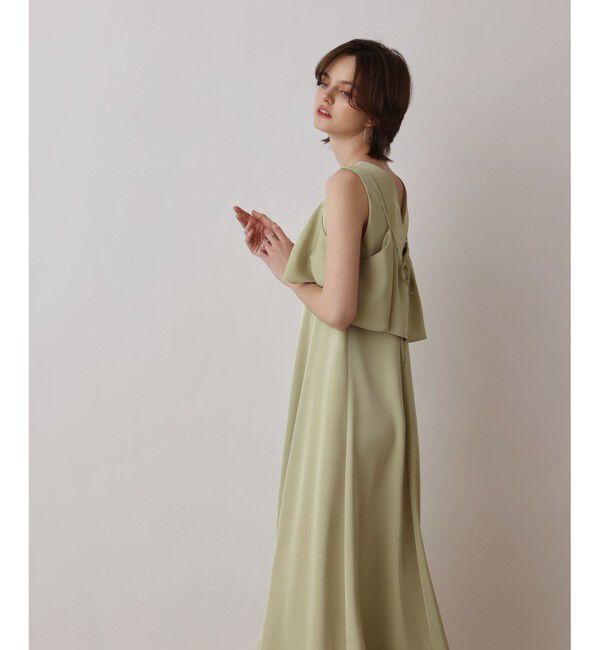 Diagram「サテンレイヤードワンピース」|ワンピース|