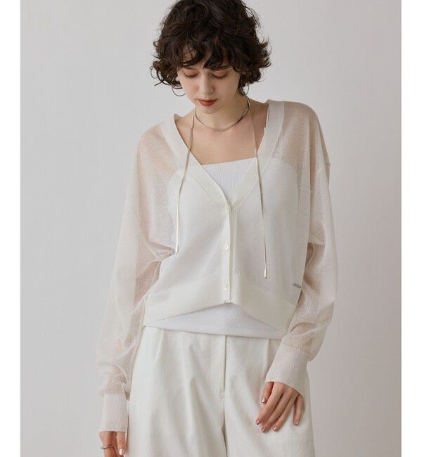 Diagram「シアージョーゼットカーディガン」|カーディガン|