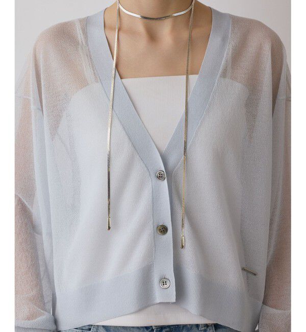 Diagram「シアージョーゼットカーディガン」|カーディガン|