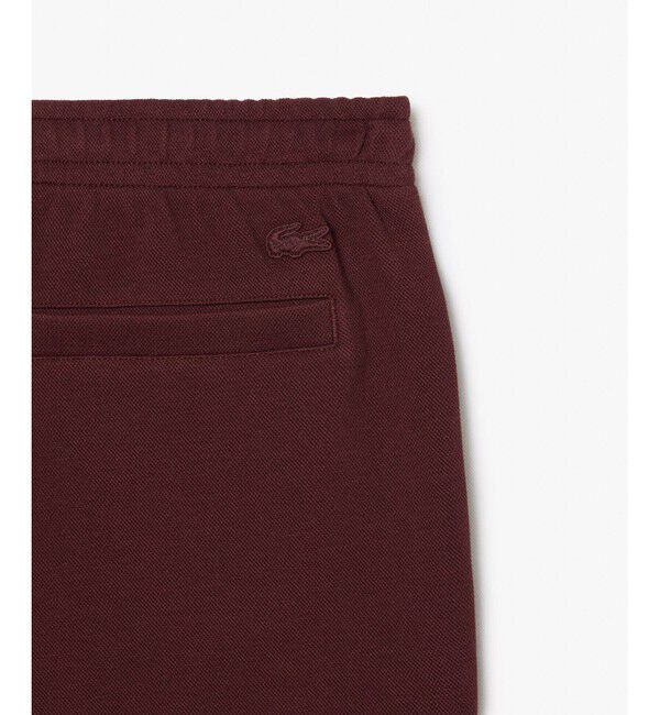 LACOSTE「ルーズシルエット ダブルフェイス鹿の子トラックパンツ / スウェットパンツ」|その他|