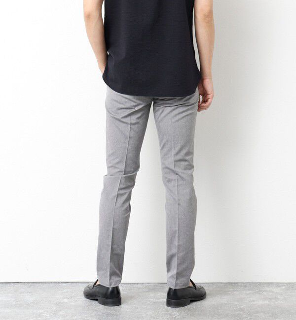 NOLLEY'S goodman「《ビジカジ対応》綿麻COOLMAX スリムフィットパンツ 25SS」|チノ|