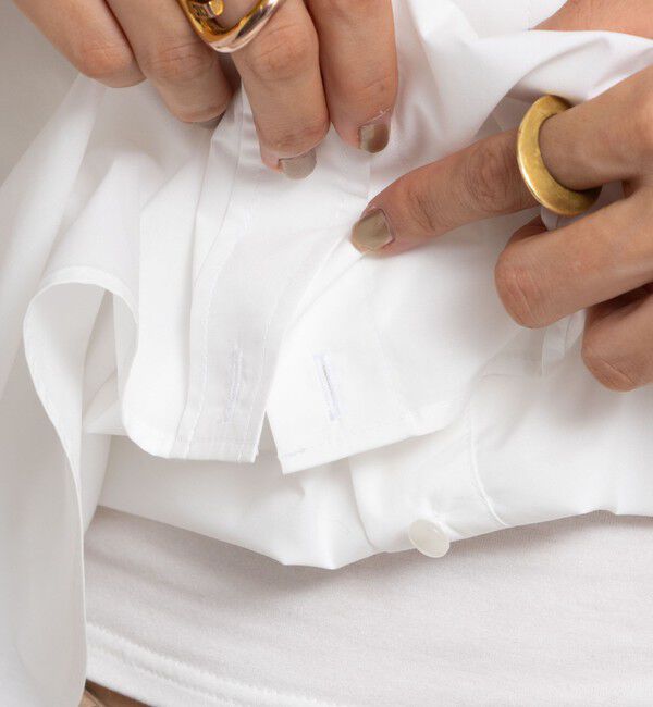 NOLLEY'S sophi「【追加】タイプライター2WAYシャツ」|シャツ・ブラウス|