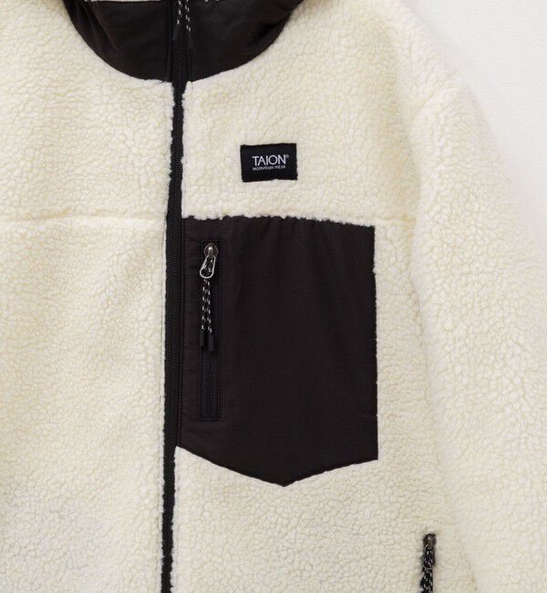 NOLLEY'S「◇【WEB限定】【TAION/タイオン】別注ボア&times;ダウンフードコート(リバーシブル) 」|ダウン|