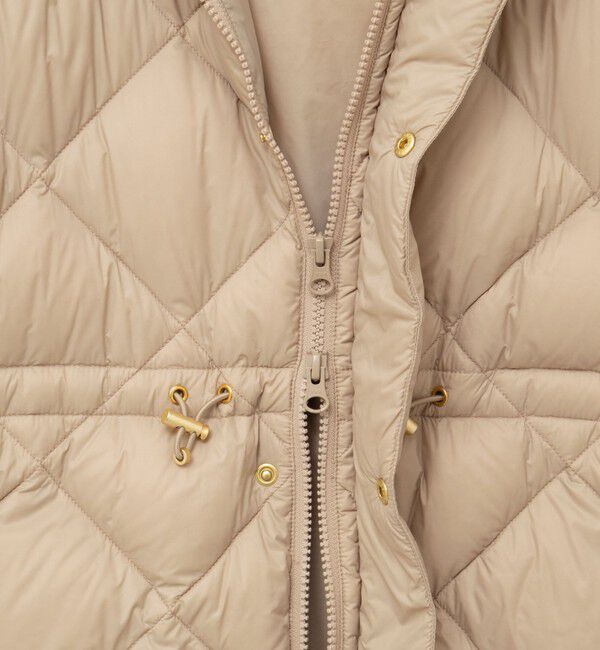 NOLLEY'S「【TAION/タイオン】別注ミドル丈Aラインフードダウン」|ダウン|