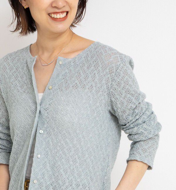 NOLLEY'S「2WAYレースカーディガン」|カーディガン|