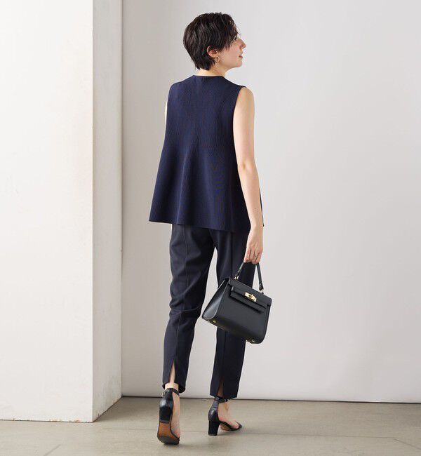 NOLLEY'S「【追加】《手洗い可能》フリル付きペプラムベスト」|ベスト・ジレ|