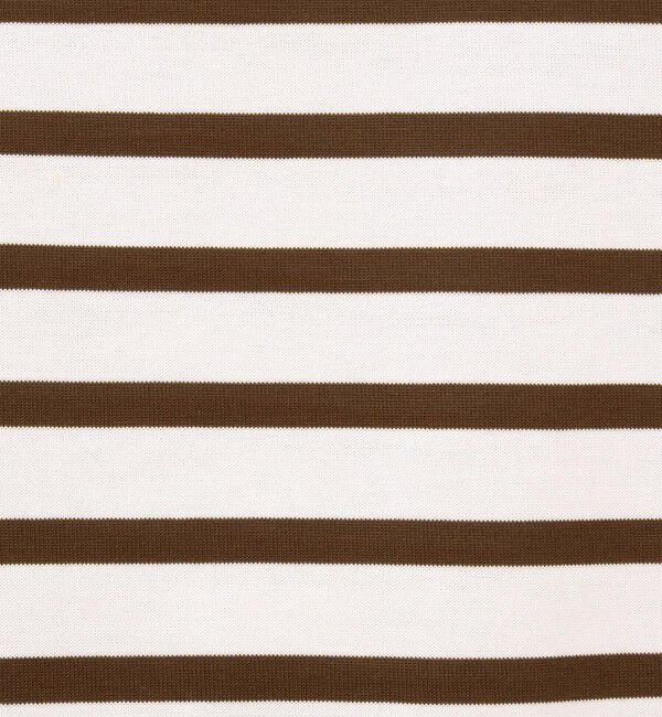 Rie Miller「BIGマリンボーダーボートネックプルオーバーカットソー」|Tシャツ・カットソー|