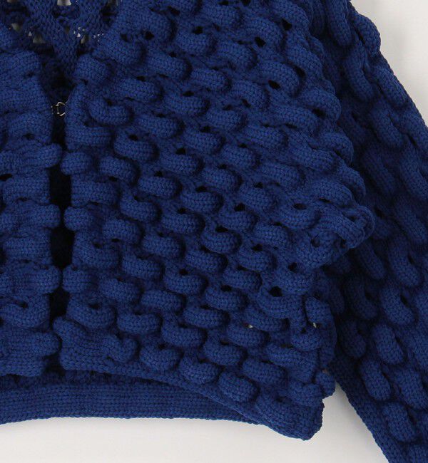 Laraaji「《手洗い可能》3D柄ボレロカーディガン」|カーディガン|