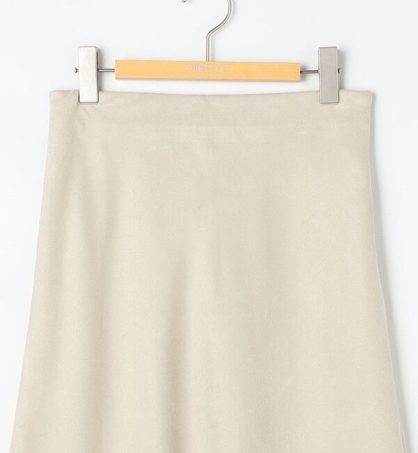 NOLLEY'S sophi「ウォッシャブルフェイクスエードバイヤスフレアスカート」|フレア|