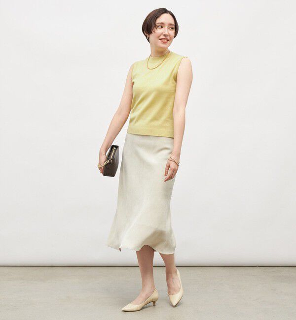 NOLLEY'S sophi「ウォッシャブルフェイクスエードバイヤスフレアスカート」|フレア|