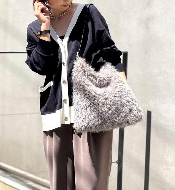 NOLLEY'S sophi「フェイクファーショルダーバッグ」|ショルダー・メッセンジャー|