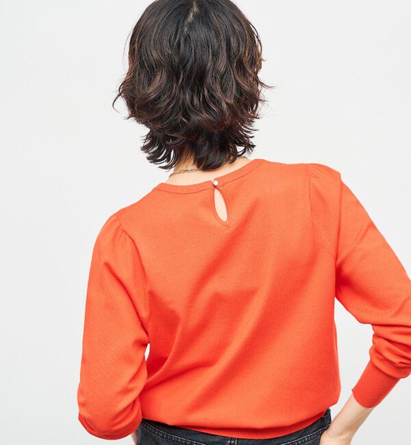 NOLLEY'S「プリーツ衿取り外しプルオーバーニット」|ニット・セーター|