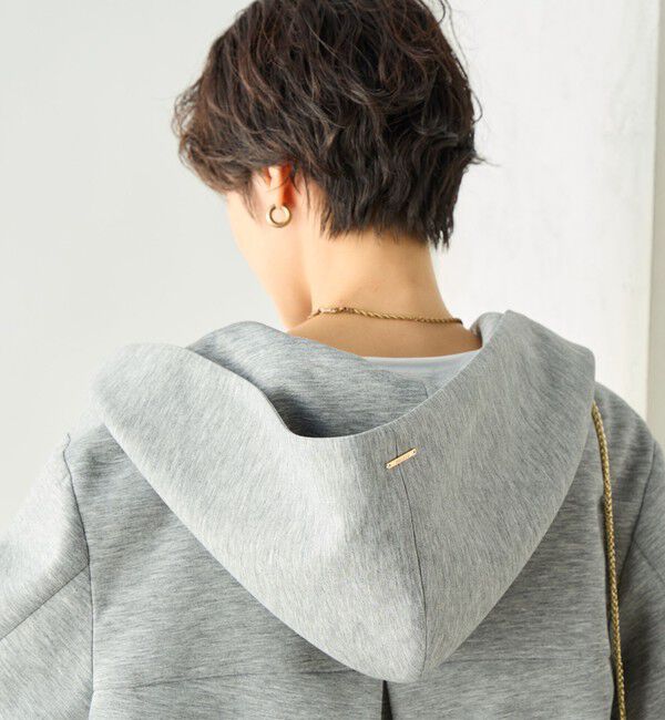 NOLLEY'S「《セットアップ対応》ウォッシャブルエアボールフードブルゾン」|ブルゾン・スタジャン|