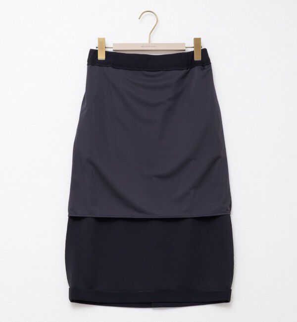 NOLLEY'S sophi「《セットアップ対応》ウォッシャブルカットジョーゼットタイトスカート」|タイト|