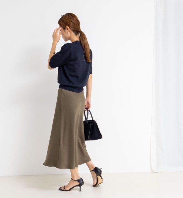 NOLLEY'S sophi「バックパールラメプルオーバー」|ニット・セーター|