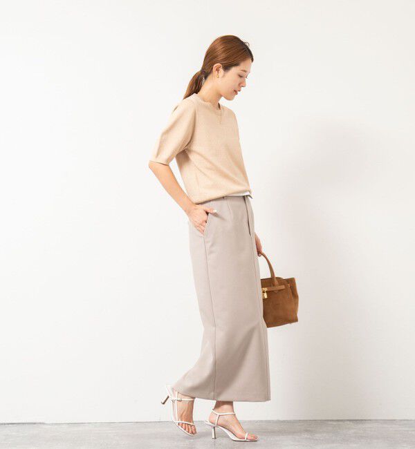 NOLLEY'S sophi「バックパールラメプルオーバー」|ニット・セーター|