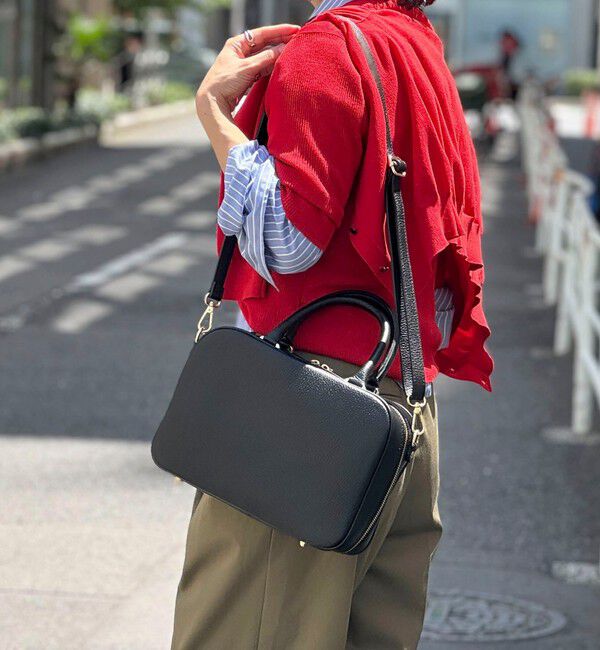 NOLLEY'S「スクエアスリムボストン」|ボストンバッグ|