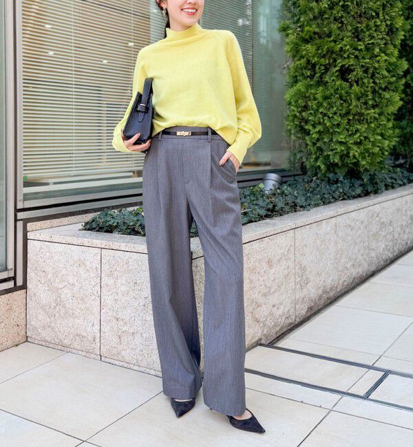 NOLLEY'S「12Gオルティアハイネックプルオーバーニット」|ニット・セーター|