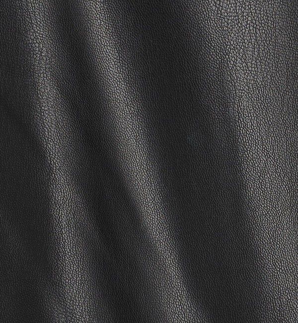 NOLLEY'S sophi「《セットアップ対応》ウォッシャブルフェイクレザーブルゾン」|ブルゾン・スタジャン|