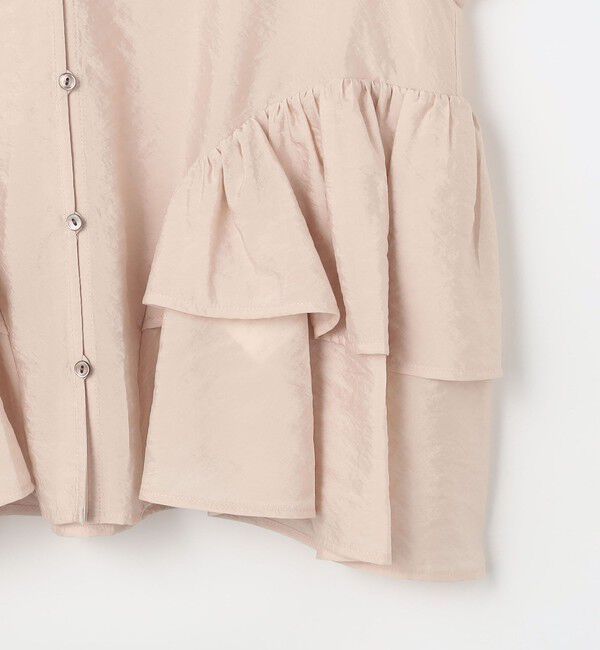 NOLLEY'S sophi「ウォッシャブルオーガンジーティアードブラウス」|シャツ・ブラウス|