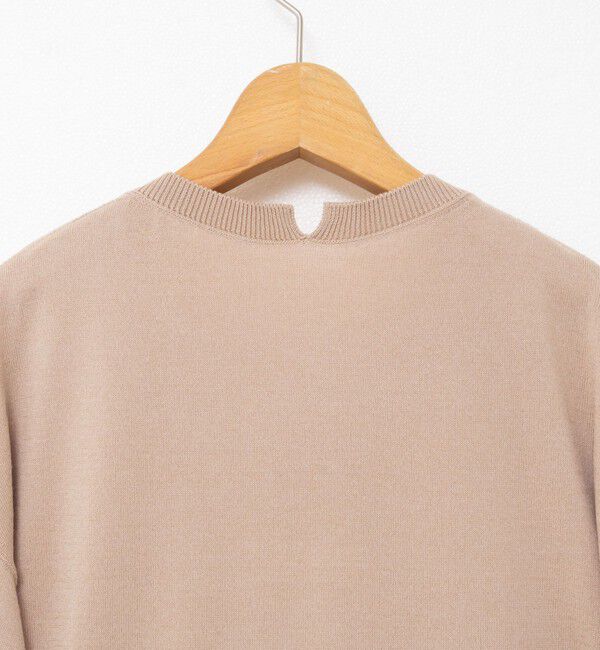 NOLLEY'S「《手洗い可能》《アンサンブル対応》バウンドウールクルーネックプルオーバー」|ニット・セーター|