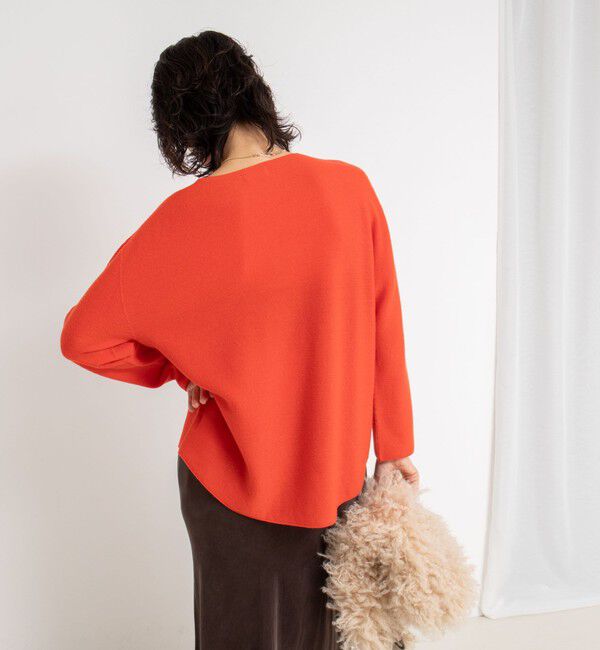 NOLLEY'S「《手洗い可能》カールカールガータープルオーバー」|ニット・セーター|