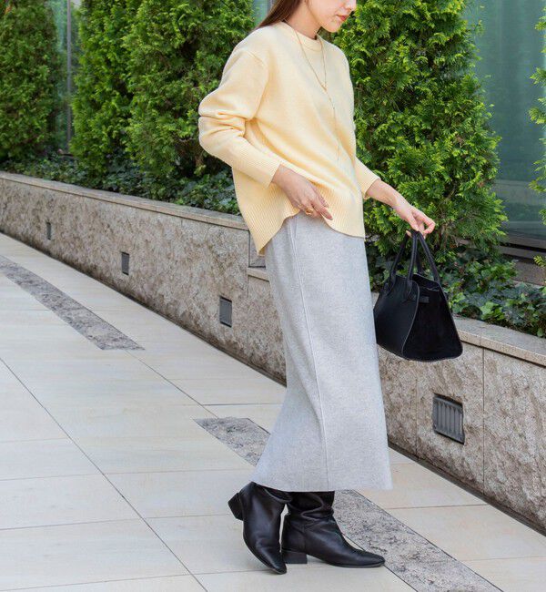 NOLLEY'S「5Gノアリスクルーネックプルオーバーニット」|ニット・セーター|