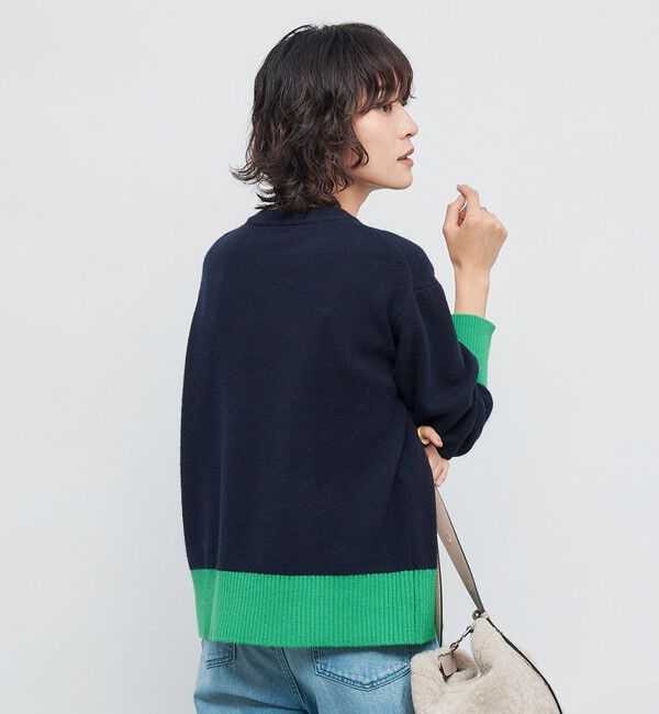 NOLLEY'S「5Gノアリスクルーネックプルオーバーニット」|ニット・セーター|