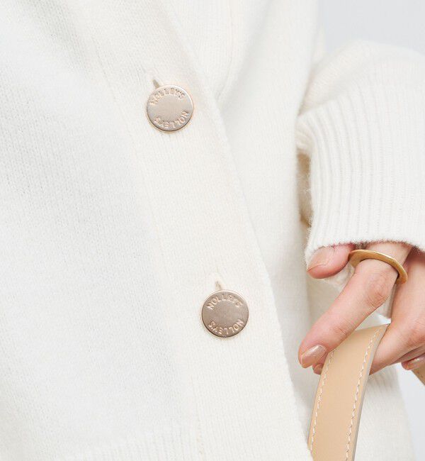 NOLLEY'S「5GノアリスVネックカーディガン」|カーディガン|