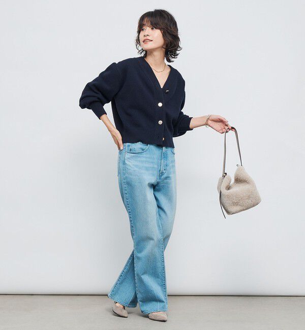 NOLLEY'S「5GノアリスVネックカーディガン」|カーディガン|