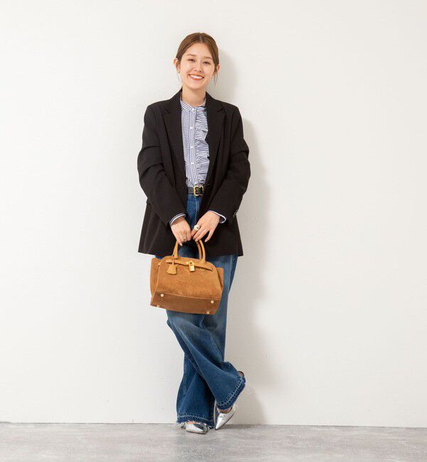 NOLLEY'S「《セットアップ対応》ウォッシャブルストレッチギャバテーラードジャケット」|テーラードジャケット|