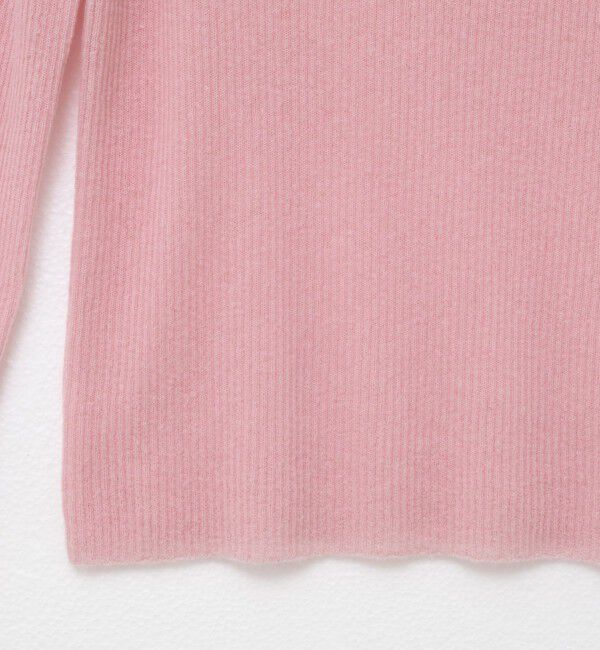 NOLLEY'S sophi「カシミヤ混ガーゼ風リブオフショルプルオーバーニット」|ニット・セーター|