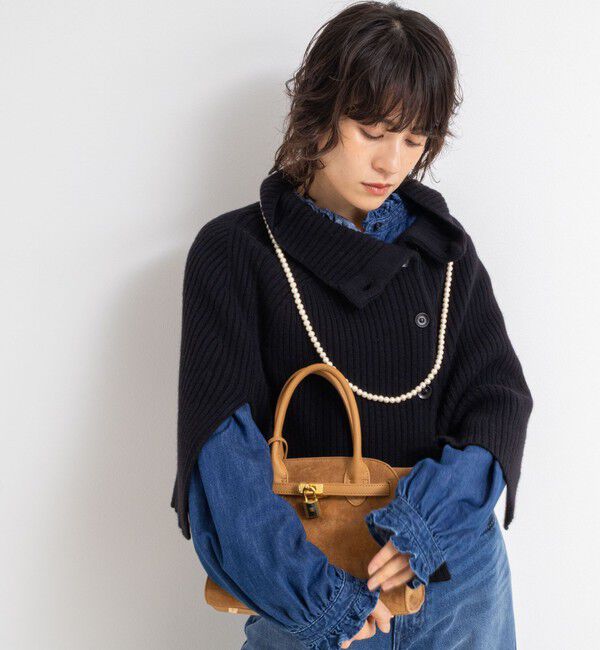 NOLLEY'S「《手洗い可能》2WAYニットポンチョ」|ニット・セーター|