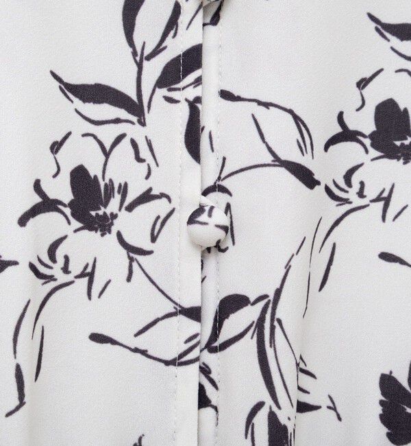 NOLLEY'S sophi「ウォッシャブルジョーゼットVネックギャザーワンピース」|ワンピース|