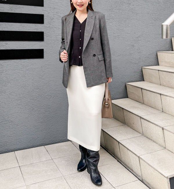 NOLLEY'S sophi「ウォッシャブルシャークダブルジャケット」|テーラードジャケット|