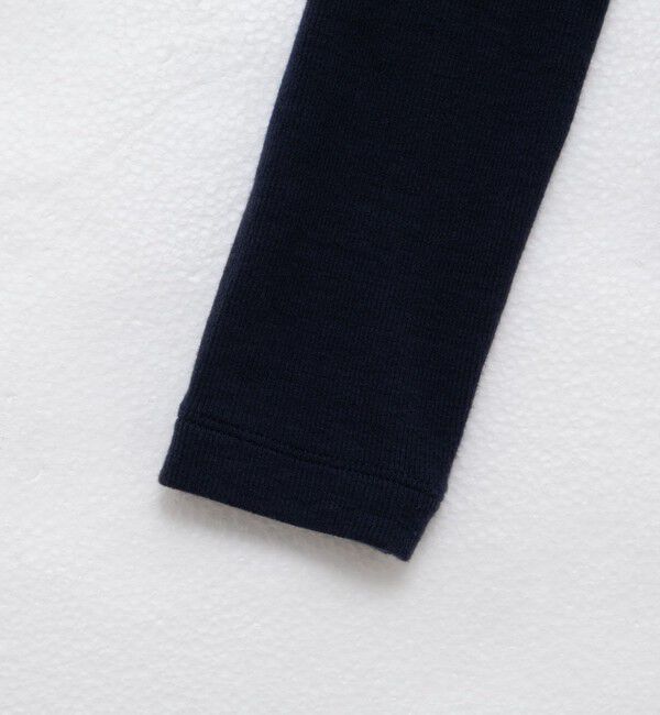 NOLLEY'S sophi「ウォッシャブルベアテレコUネックロンT＜エンジェルウール使用＞」|Tシャツ・カットソー|