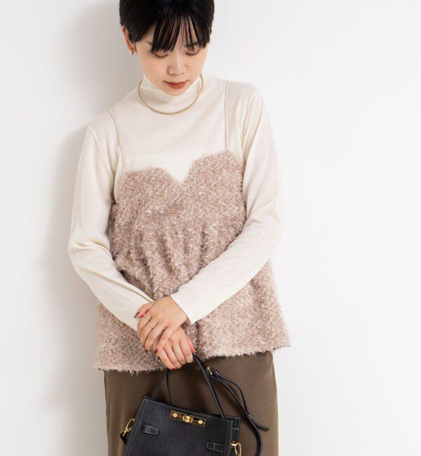 NOLLEY'S sophi「《手洗い可能》18Gウール100%ハイネックプルオーバー」|ニット・セーター|