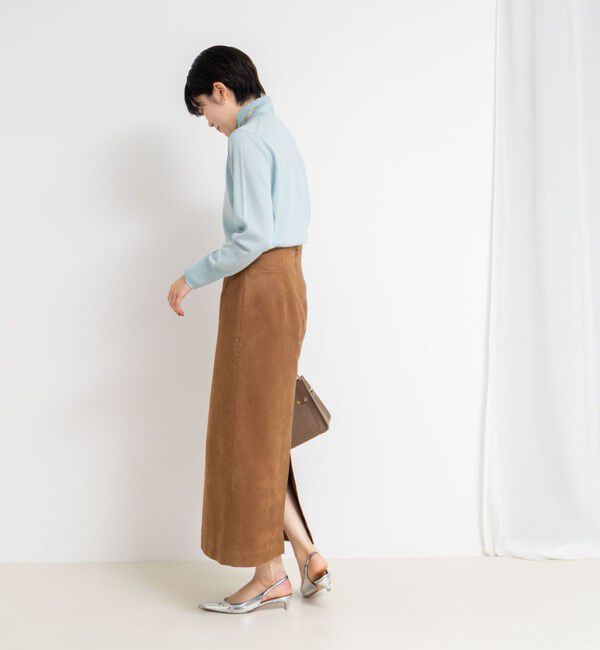 NOLLEY'S sophi「《手洗い可能》18Gウール100%ハイネックプルオーバー」|ニット・セーター|