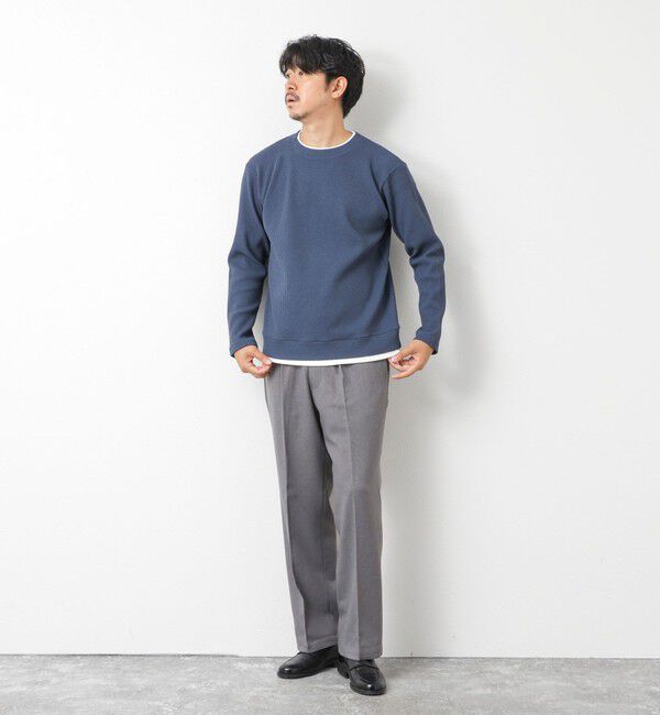 NOLLEY'S goodman「【IRM】《吸水速乾/UVカット》ワッフルダブルカラー LS Tee 25AW」|Tシャツ・カットソー|