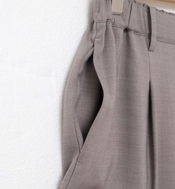 NOLLEY'S「【一部WEB限定色アイテム】ウォッシャブルウエストゴムセミワイドパンツ」|その他|