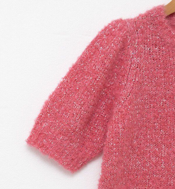 NOLLEY'S「モヘアスパンコール半袖ニット」|ニット・セーター|