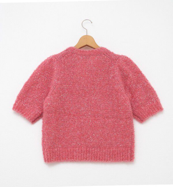 NOLLEY'S「モヘアスパンコール半袖ニット」|ニット・セーター|