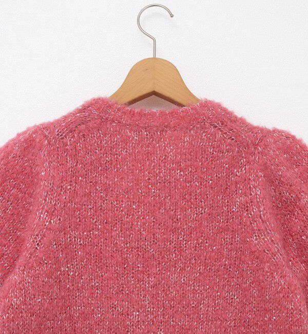 NOLLEY'S「モヘアスパンコール半袖ニット」|ニット・セーター|